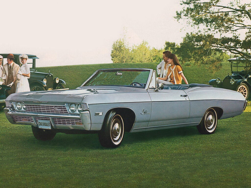 Chevrolet Impala (16467) 4 поколение, 3-й рестайлинг, открытый кузов (10.1967 - 09.1968)